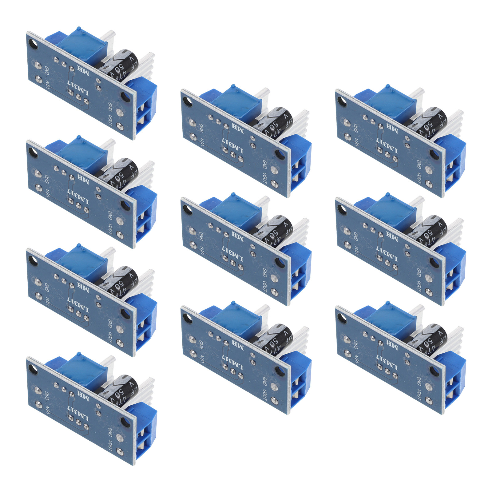 Linear Lab Power Supply Adjustable - 10 stuks verstelbare spanningsregelaar, stabiele DC-DC