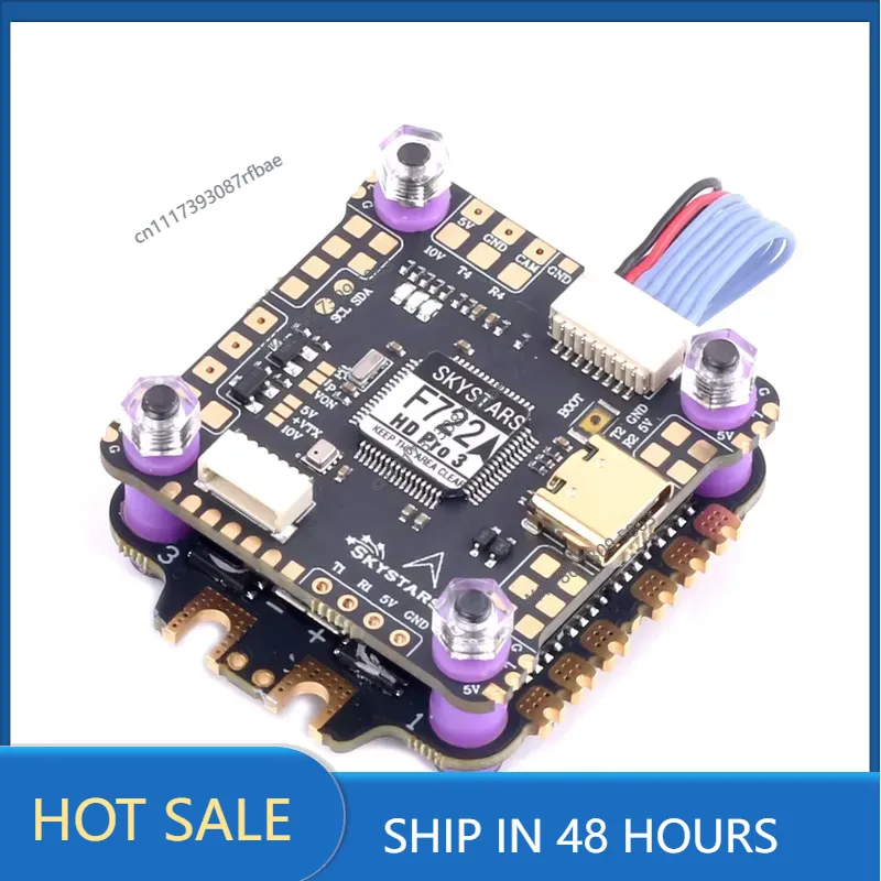 Fpv Flight Controller F7 Stack 60A - Skystars F7 F722HD PRO3 vluchtcontroller met
