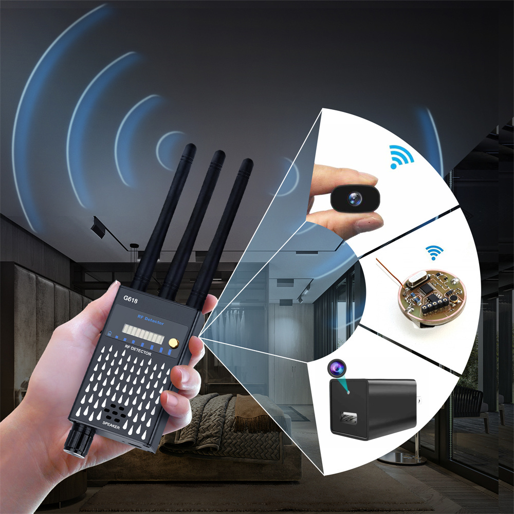 Drie antennes Professioneel ra - Signal Generator Spectrum Analyzer recensie en prijs