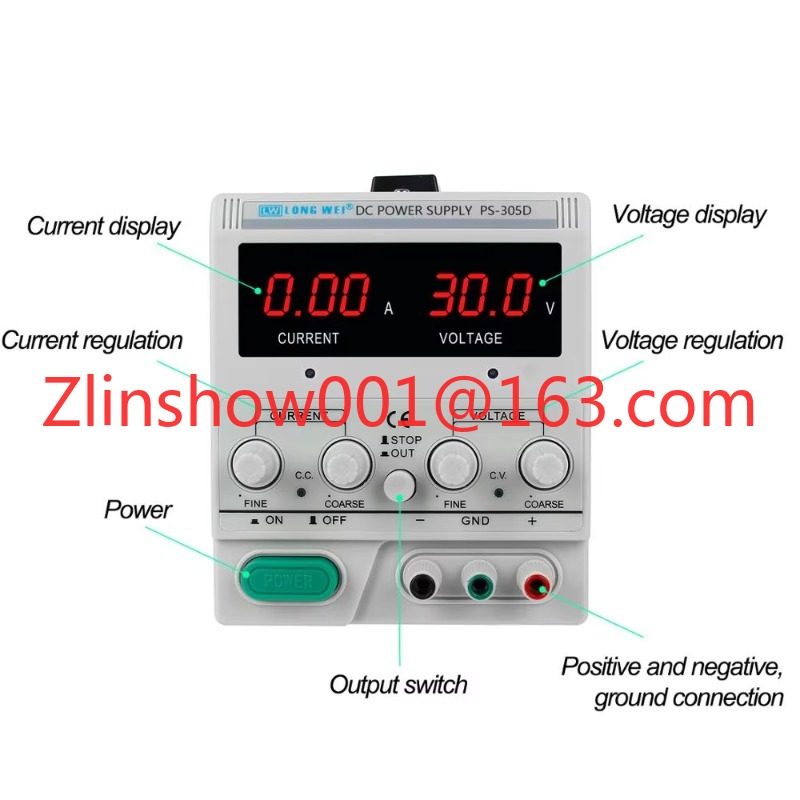 PS-305D 30V 5A 150W Laboratori - Linear Lab Power Supply Adjustable recensie en prijs