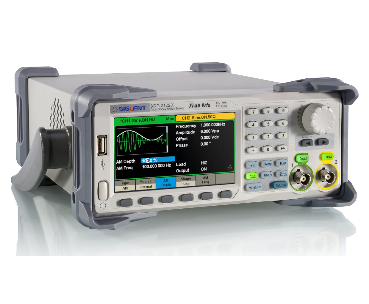 Siglent SDG2122X Functie Wille - Function Arbitrary Waveform Generator recensie en prijs