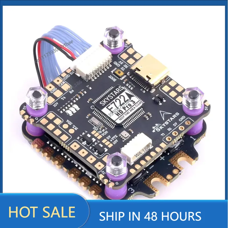Skystars F7 F722HD PRO3 vlucht - Fpv Flight Controller F7 Stack 60A recensie en prijs