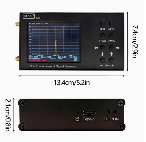 Handheld Spectrum Analyzer 35M - Signal Generator Spectrum Analyzer recensie en prijs