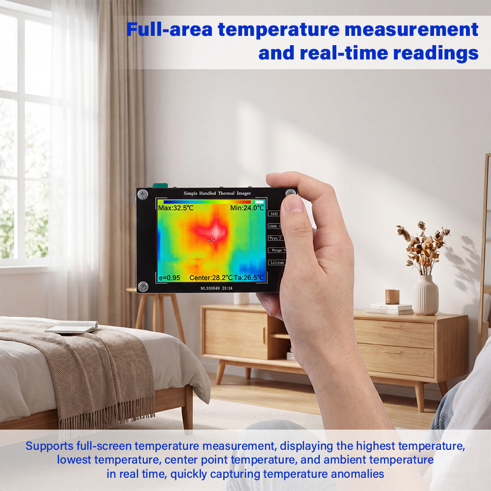 -40 ℃ ~300 ℃   Draagbare infra - Thermal Imaging Camera Pcb Repair recensie en prijs